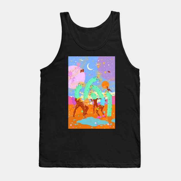 PLANETARY PARTY Tank Top by Showdeer